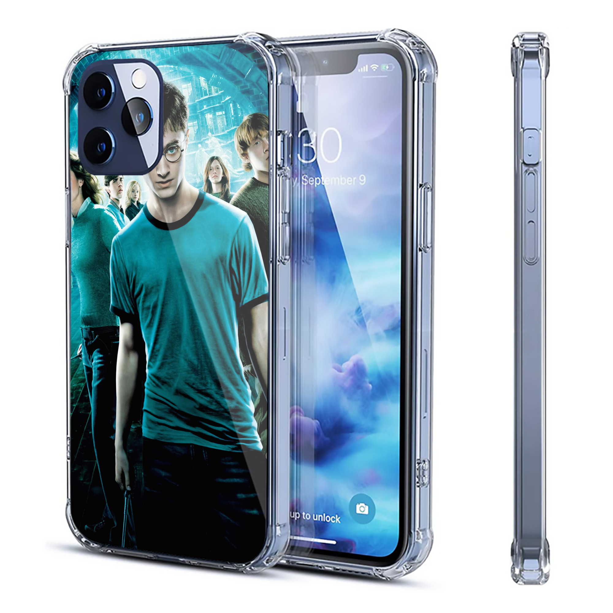 （画像用） Harry Potter ハリー・ポッターシリーズ 【iPhone 12シリーズ対応】透明スマホケース（クリアソフトケース）